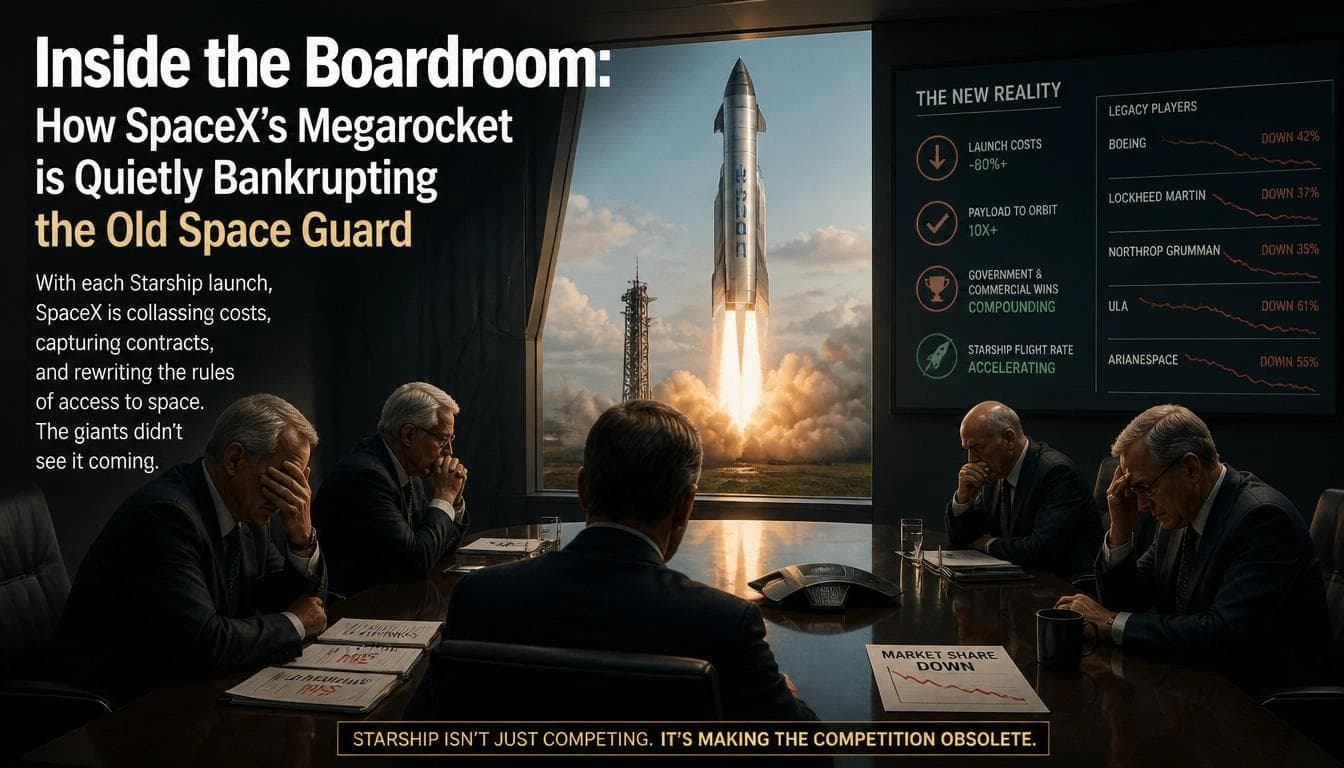 Inside the Boardroom: How SpaceX’s Megarocket is Quietly Bankrupting the Old Space Guard