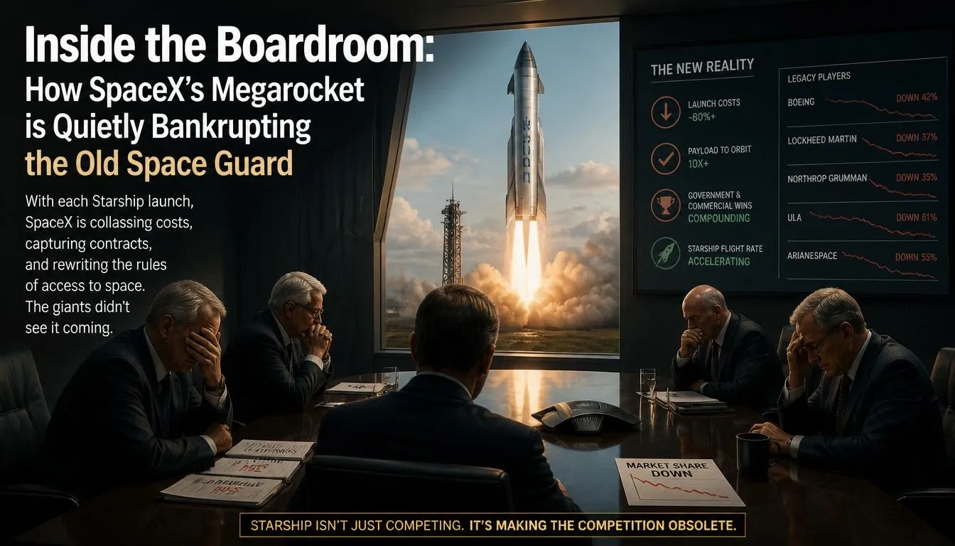 Inside the Boardroom: How SpaceX’s Megarocket is Quietly Bankrupting the Old Space Guard