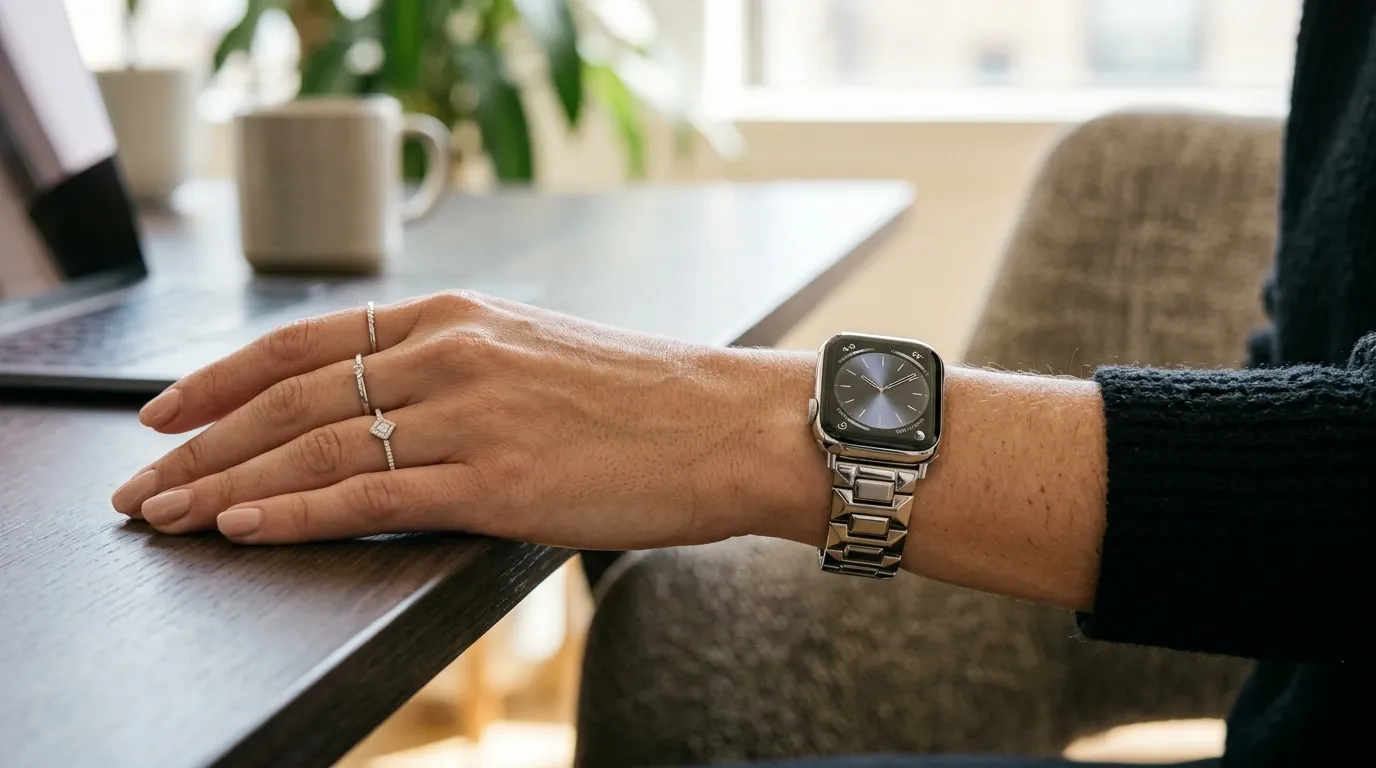 Posh Tech Women's Emery Apple Watch Bracelet Watchband