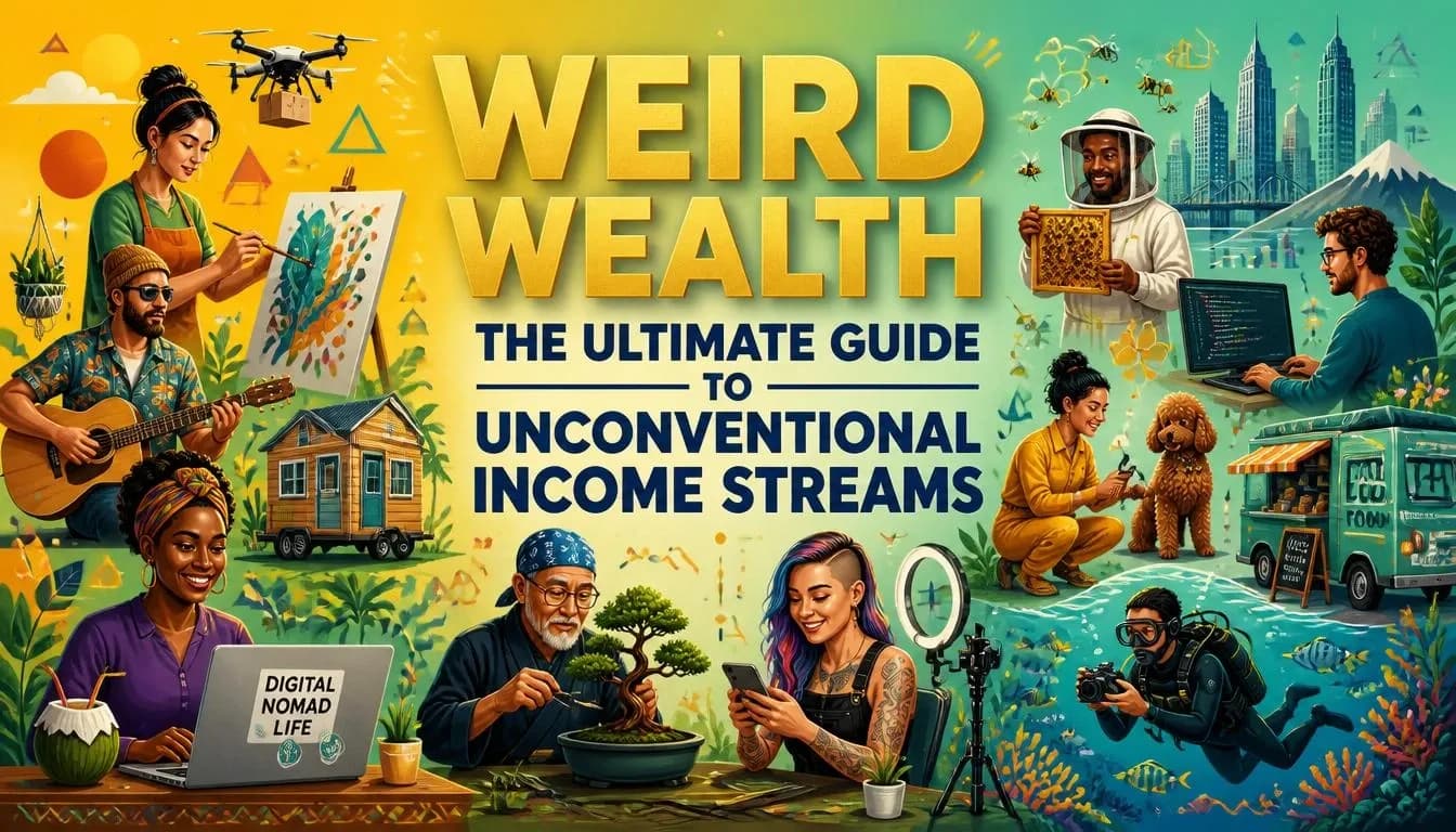 Weird Wealth: The Ultimate Guide to Unconventional Income Streams
